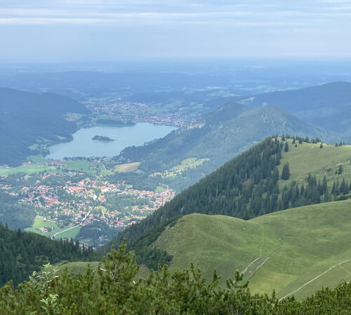 Blick auf den Schliersee
